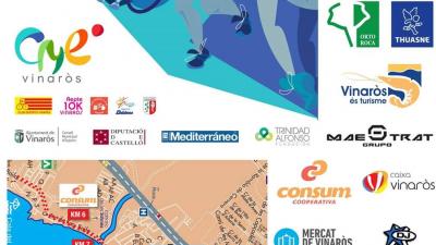 Plano recorrido 10K nocturno